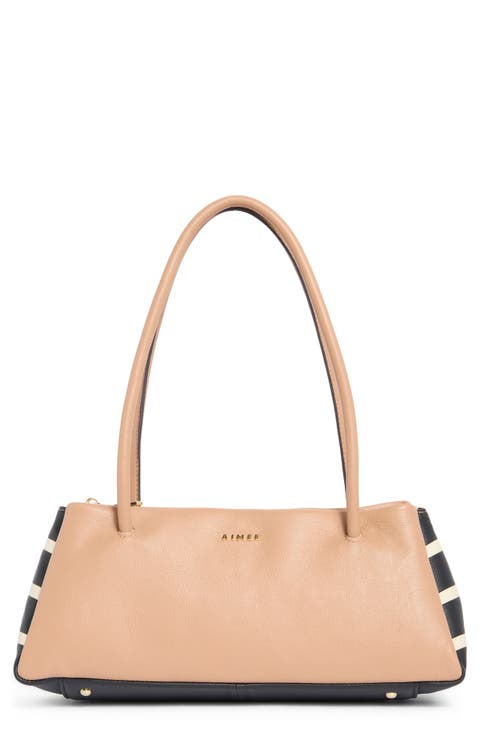 Porto Triple Compartment East/West Shoulder Bag