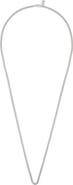 AllSaints Perrie Slim Chain Necklace