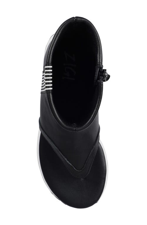 Zigi Jacked Platform Sandal In Black