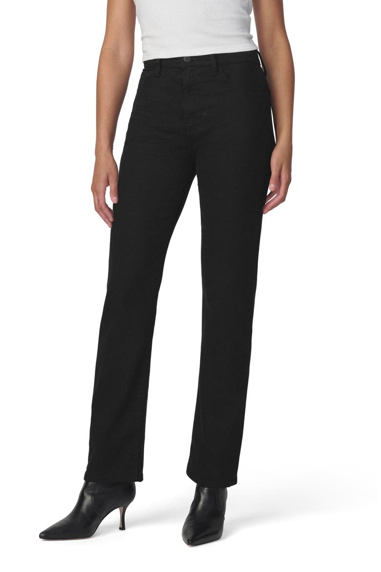 The Margot High Waist Slim Jeans, Main, color, BLACK
