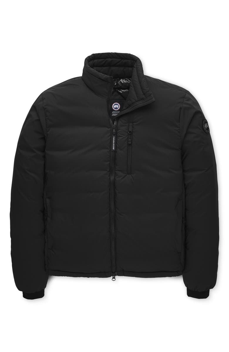 Canada Goose Lodge Packable 750 Fill Power Down Jacket, Alternate, color, Black