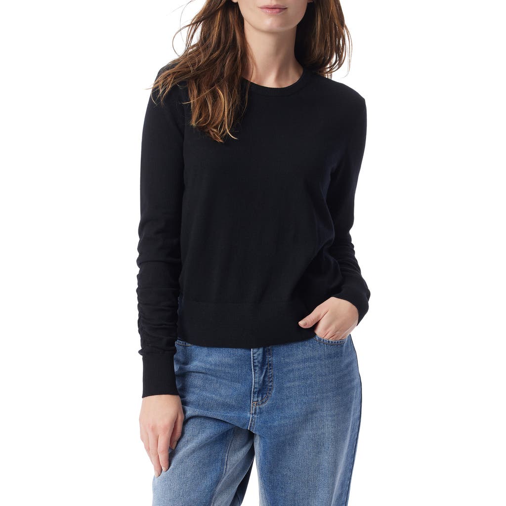 Do By Dee Ocleppo Sally Crewneck Sweater In Black
