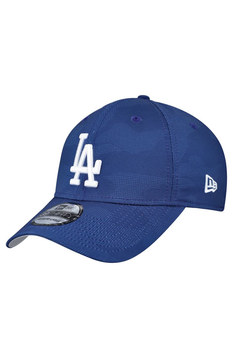 New Era Men's New Era Royal Los Angeles Dodgers Tonal Camo 39THIRTY Flex Hat, Main, color, Royal