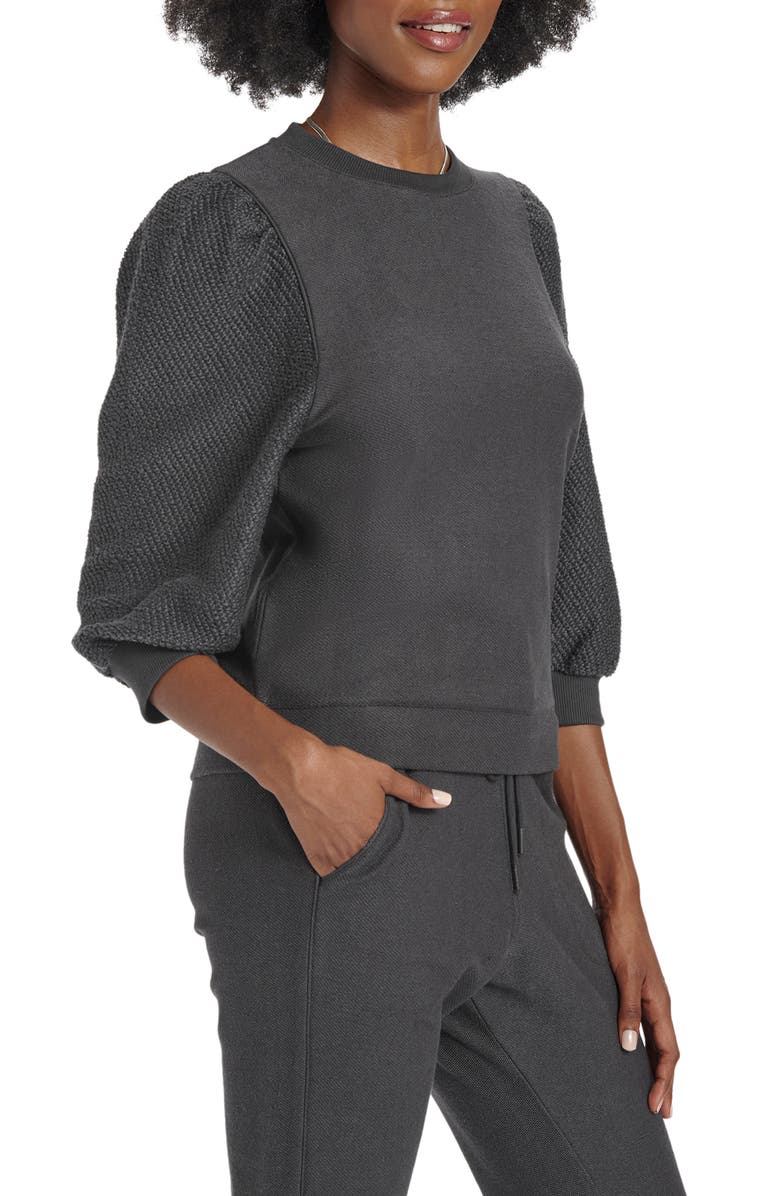 Splendid Evelyn Cotton Blend Terry Sweatshirt, Alternate, color, 