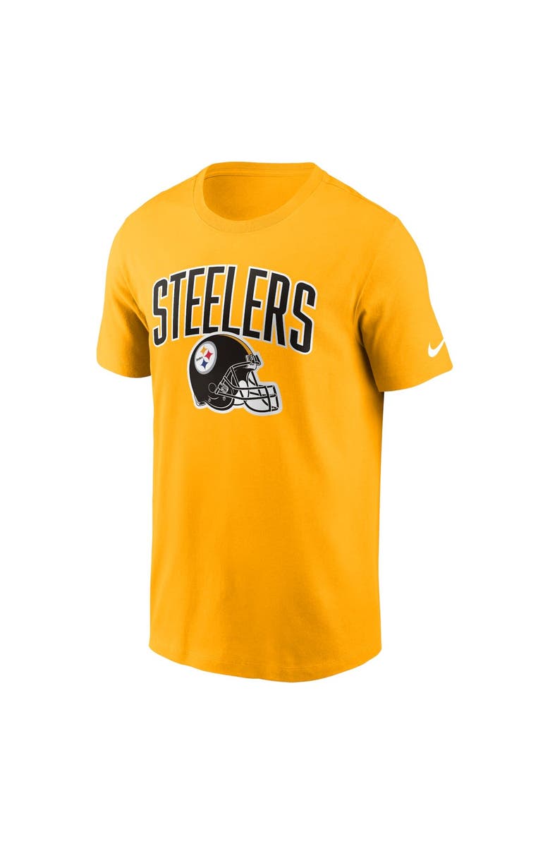 Nike Men's Nike Gold Pittsburgh Steelers Team Athletic T-Shirt, Alternate, color, 