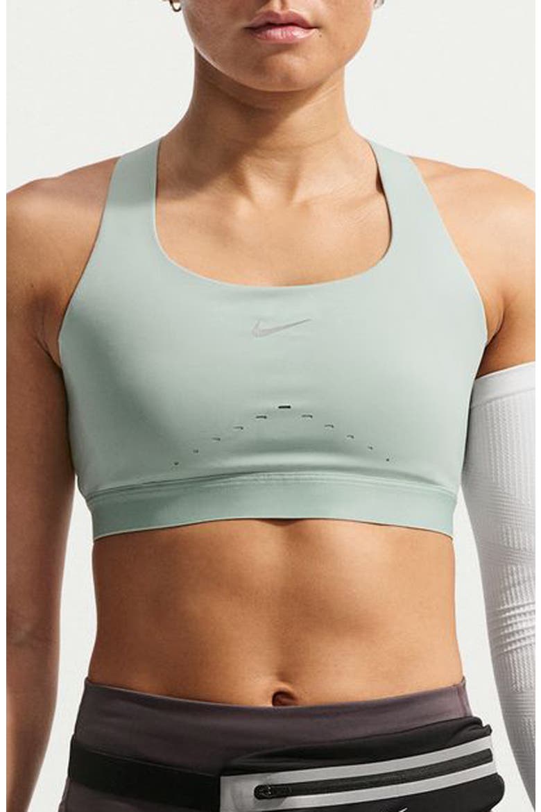 Swift Dri-FIT High Support Sports Bra, Main, color, STEAM/ REFLECTIVE SILVER