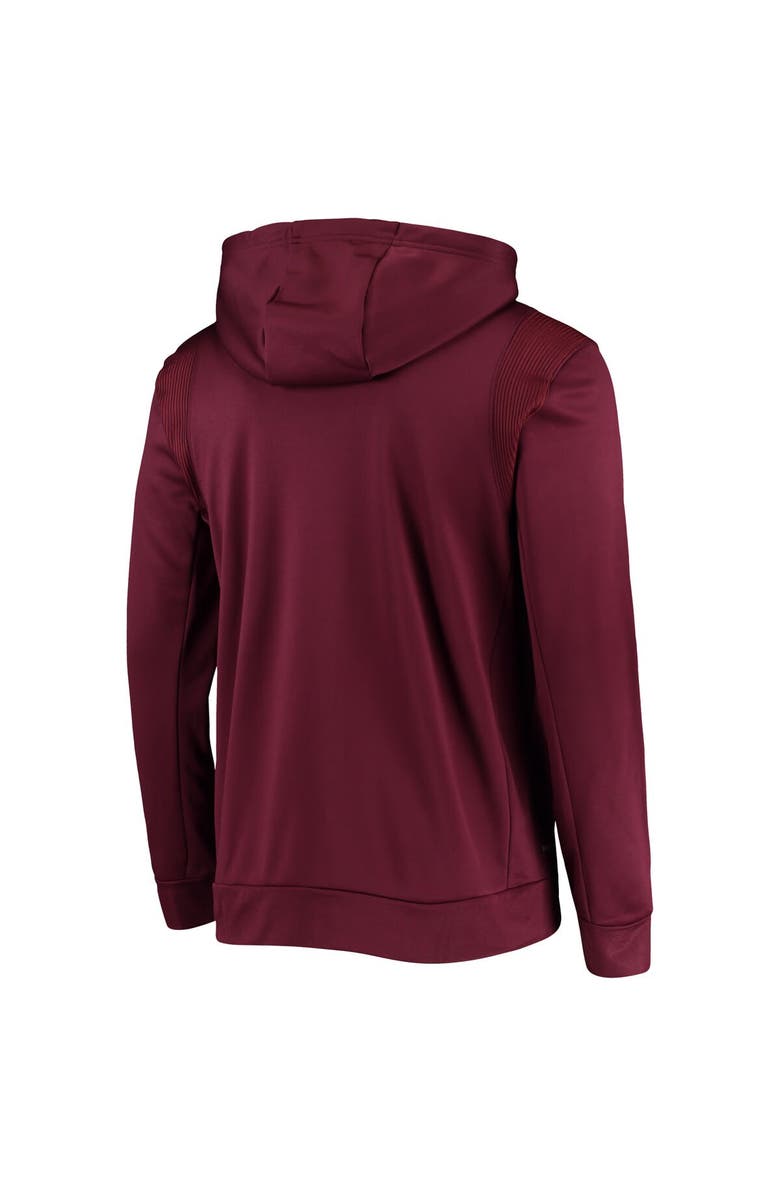 Nike Men's Nike Maroon Virginia Tech Hokies 2021 Team Sideline Performance Pullover Hoodie, Alternate, color, 