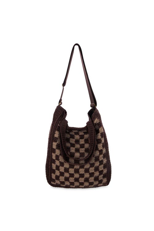 The Sak Lanie Market Tote Hand Crochet Bag In Brown