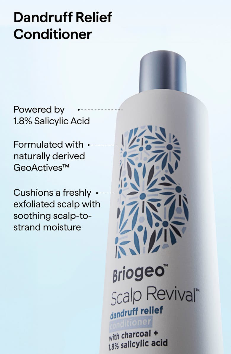 Briogeo Scalp Revival<sup>™</sup> Dandruff Relief Conditioner with Charcoal + Salicylic Acid, Alternate, color, 