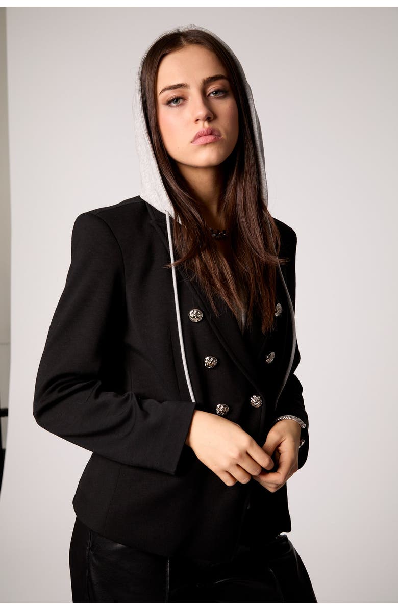 BLUE REVIVAL Helen Double Breasted Blazer, Alternate, color, 