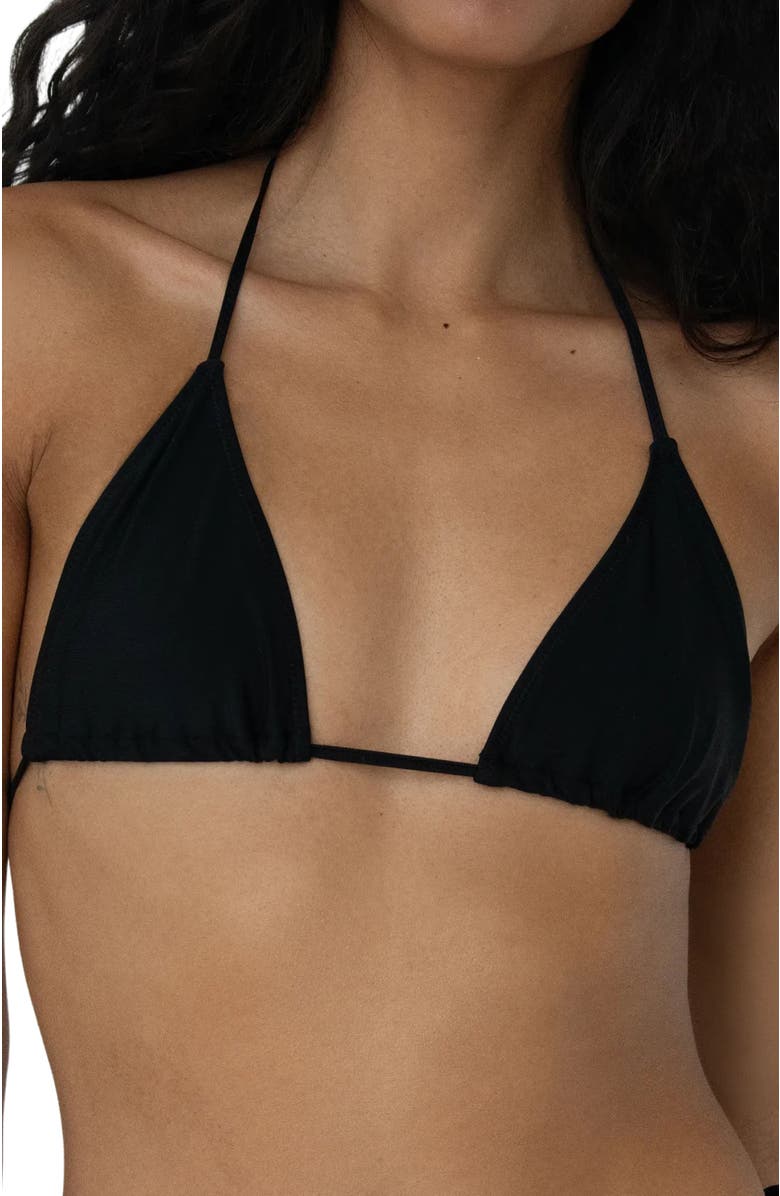 Bright Swimwear Melody Top, Main, color, Black