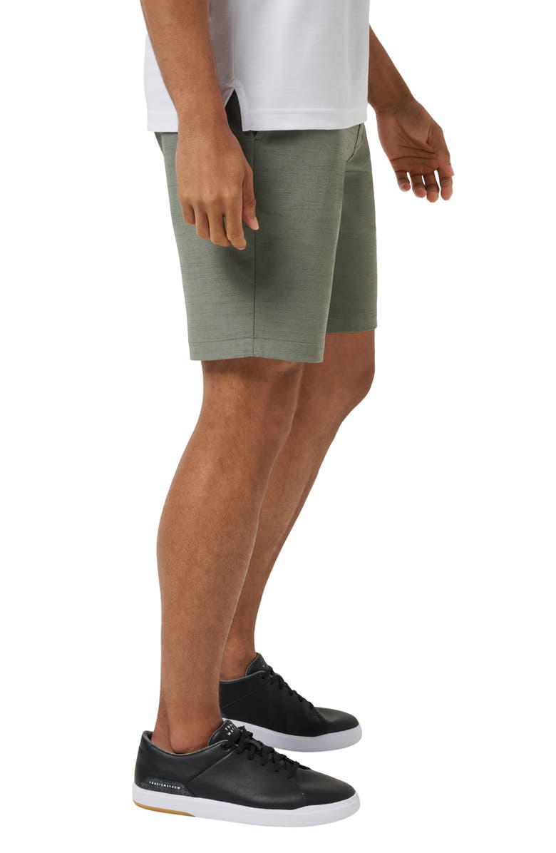TravisMathew Vineyard Visit Shorts, Alternate, color, Heather Dark Olive