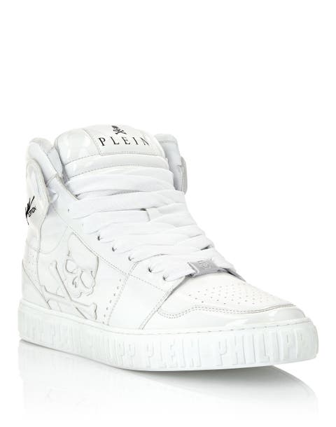 Super Street Hi-Top Sneakers Skull&Bones Unisex