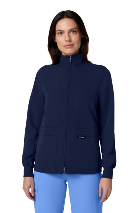 Ceri Women's 6-Pocket Classic Scrub Jacket