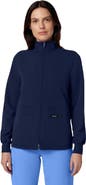 JAANUU Ceri Women's 6-Pocket Classic Scrub Jacket