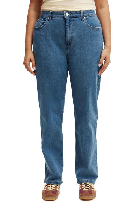 Women's Curvy Stretch Straight Jean