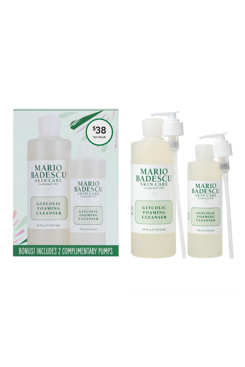 Glycolic Foaming Cleanser Set-$64 Value, Alternate, color, NO COLOR