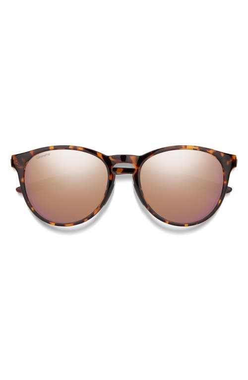 Smith Wander 55mm Chromapop™ Polarized Round Sunglasses In Multi