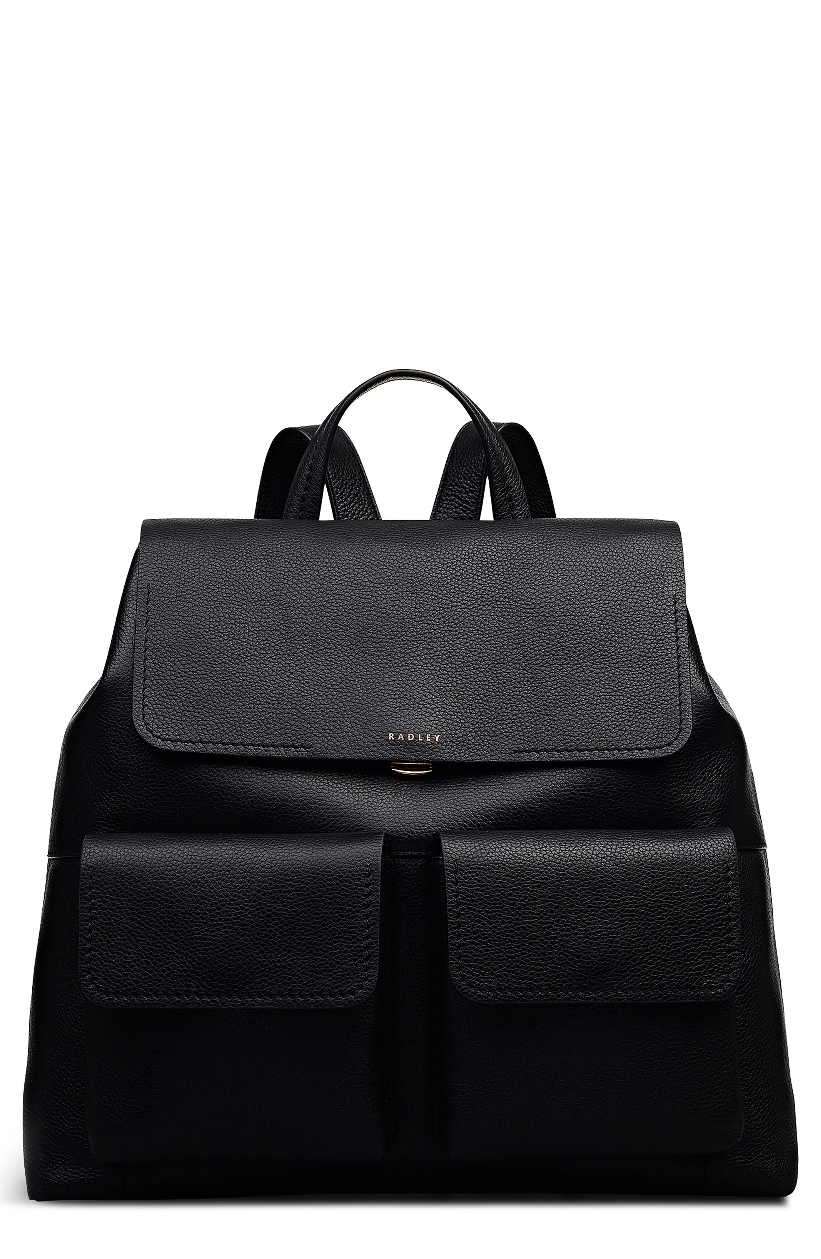 Burton Way Large Flapover Leather Backpack