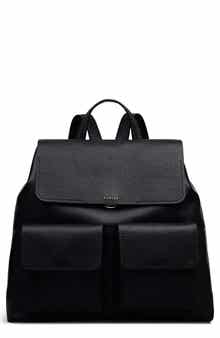 Burton Way Large Flapover Leather Backpack