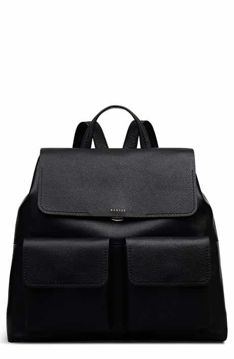 Burton Way Large Flapover Leather Backpack