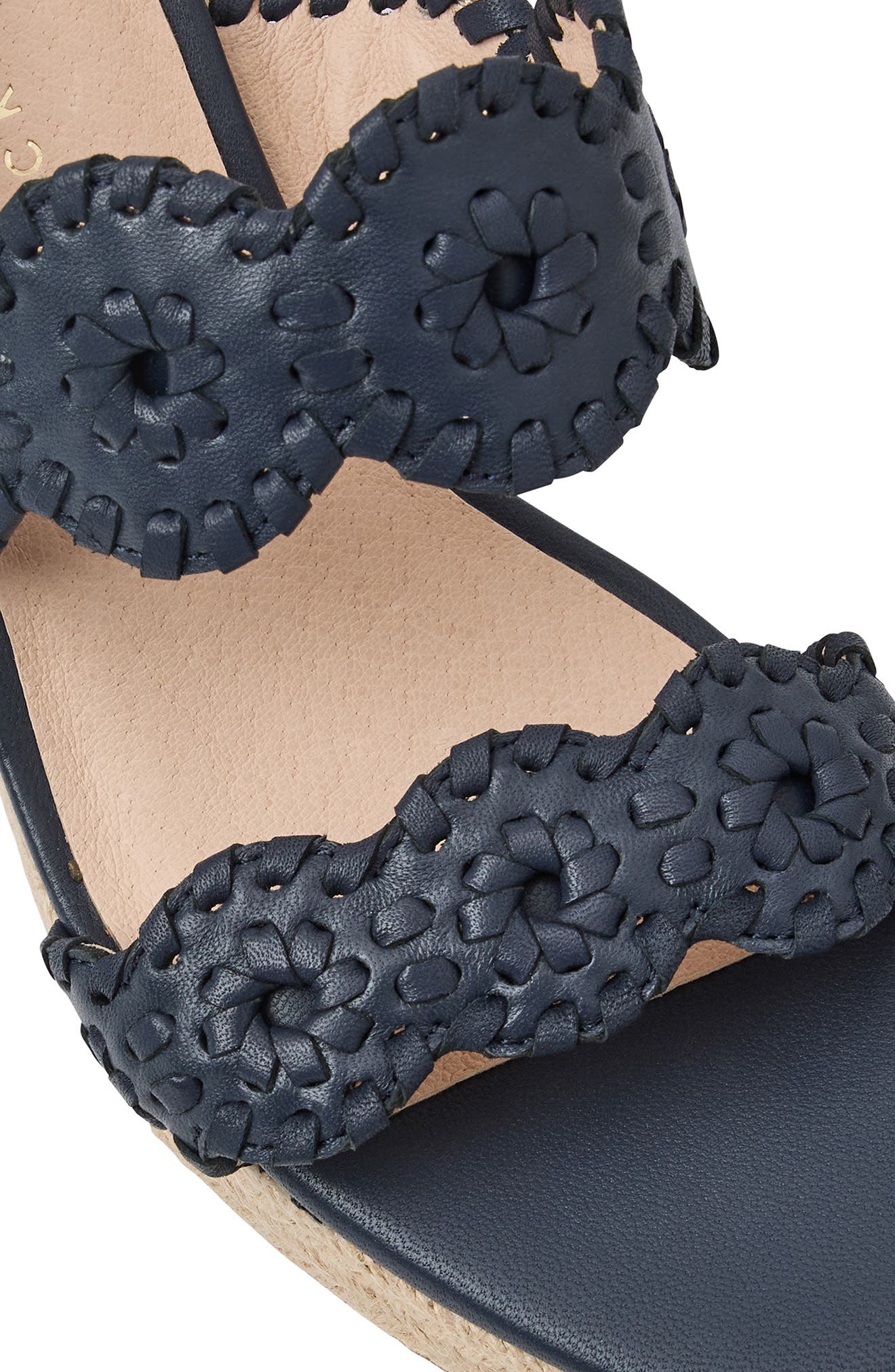 Laurin Platform Wedge Sandal, Alternate, color, MIDNITE