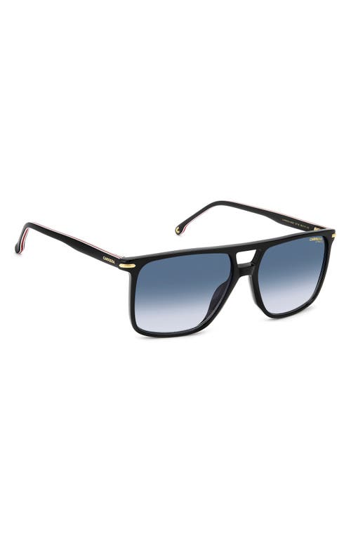 Carrera Eyewear 59mm Navigator Sunglasses In Blue