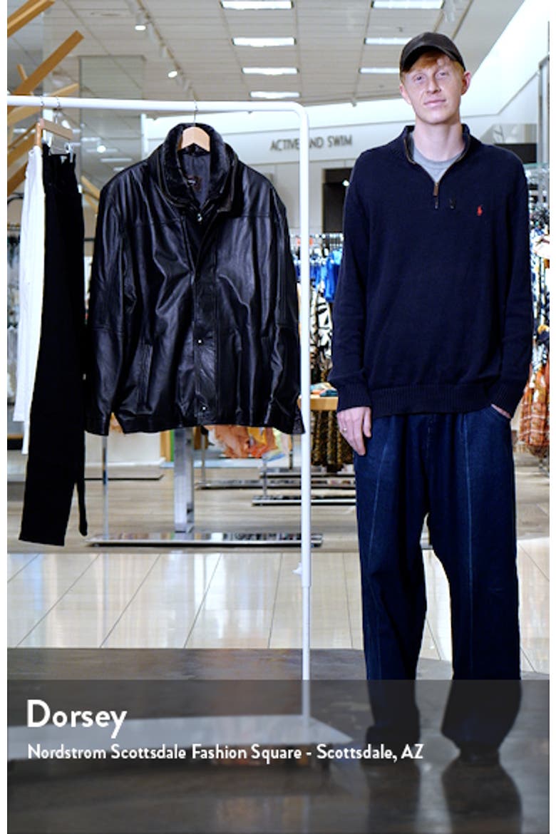 Leather Jacket with Removable Inset Bib video