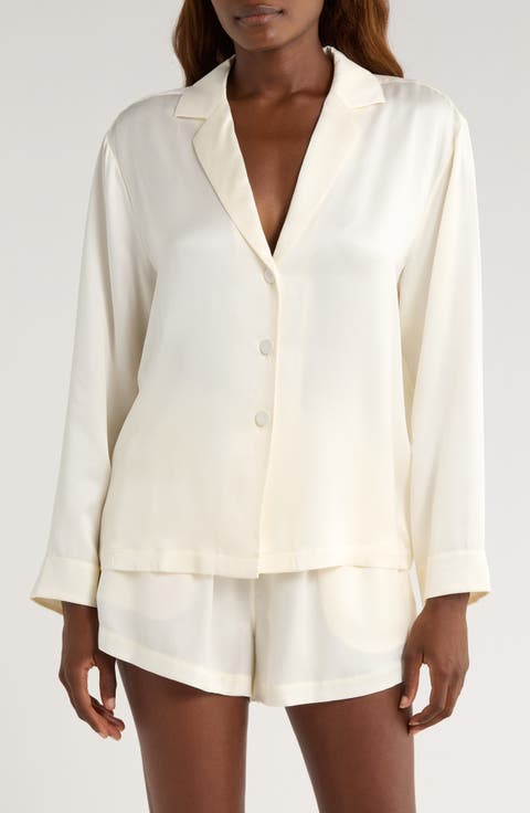 Washable Silk Short Pajamas