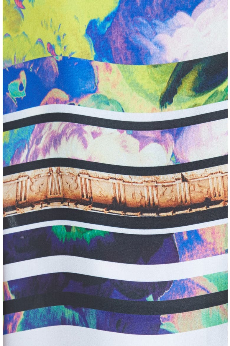 'Acropolis' Garden Print Top, Alternate, color, MULTI