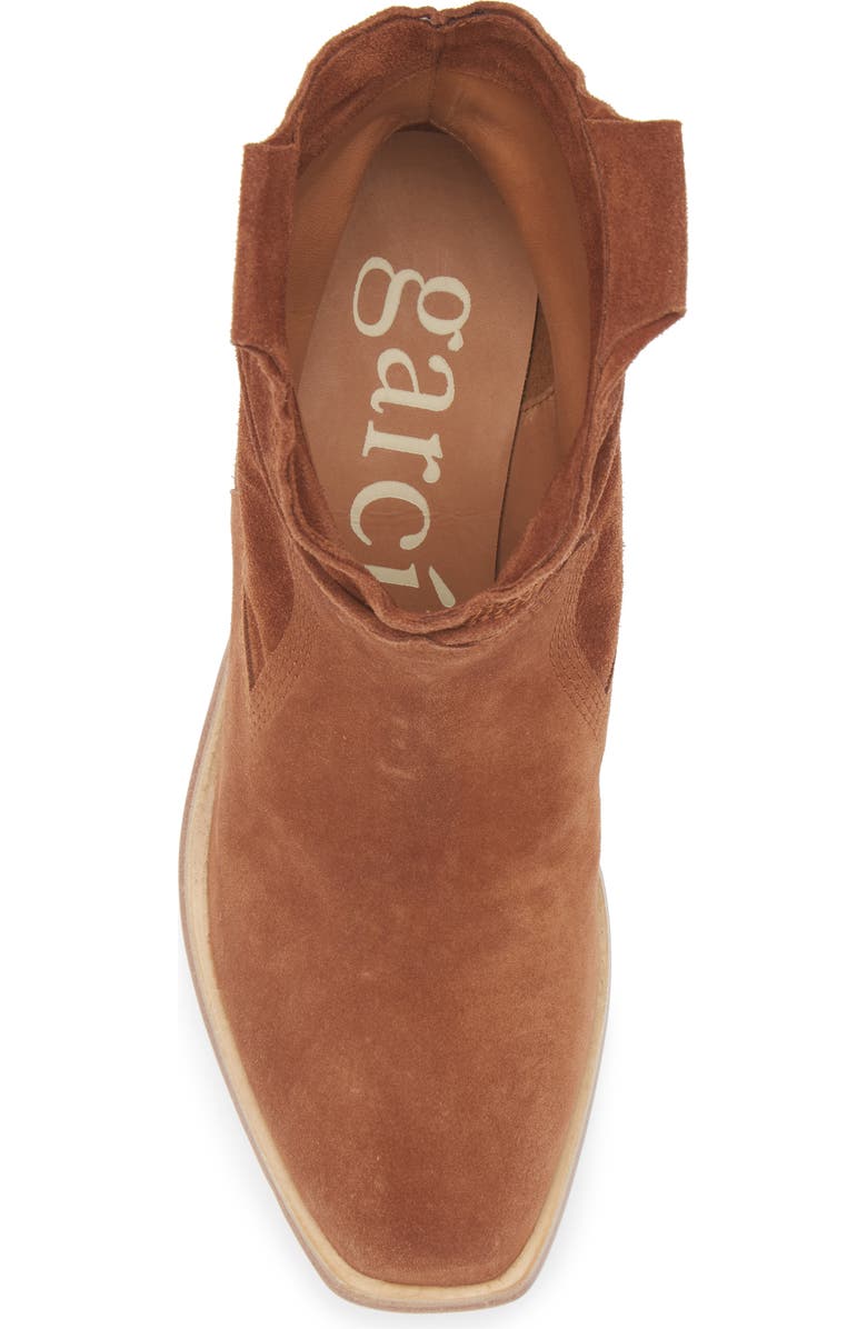 Pedro Garcia Bristol Western Boot, Alternate, color, Spice Velour