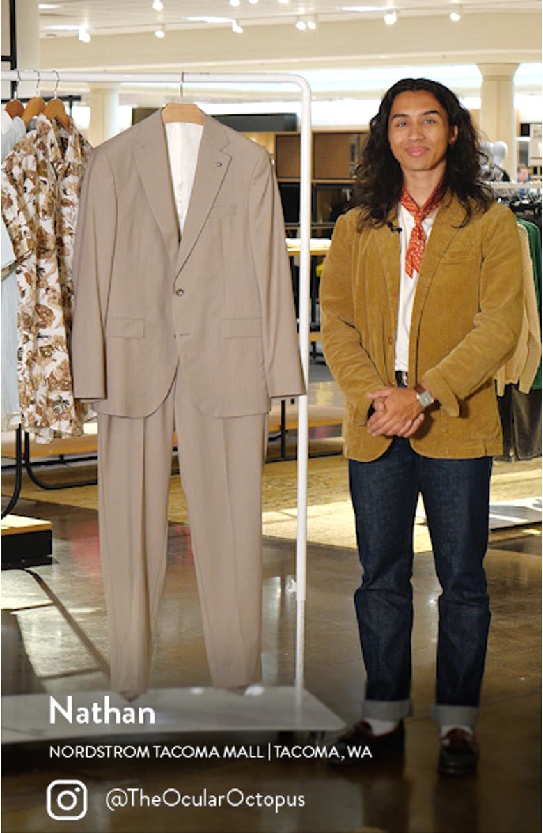 Esprit Soft Constructed Solid Wool Suit, sales video thumbnail