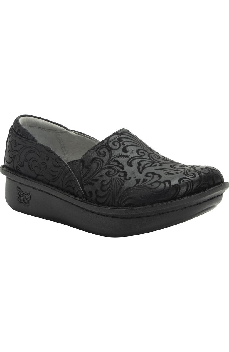 Alegria by PG Lite Embossed Slip-On Clog Loafer, Main, color,