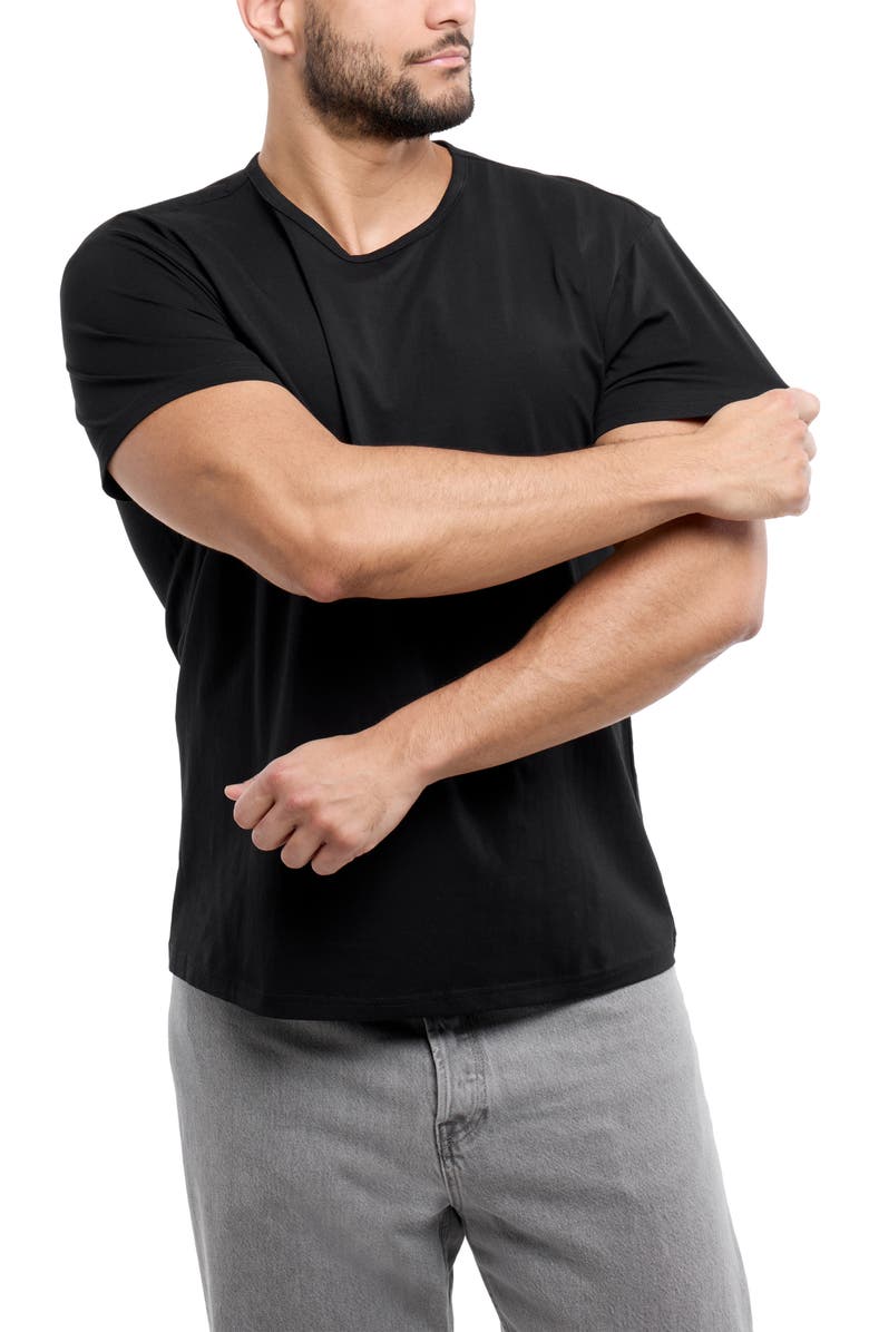 XRAY Flex Crewneck T-Shirt, Alternate, color, Black