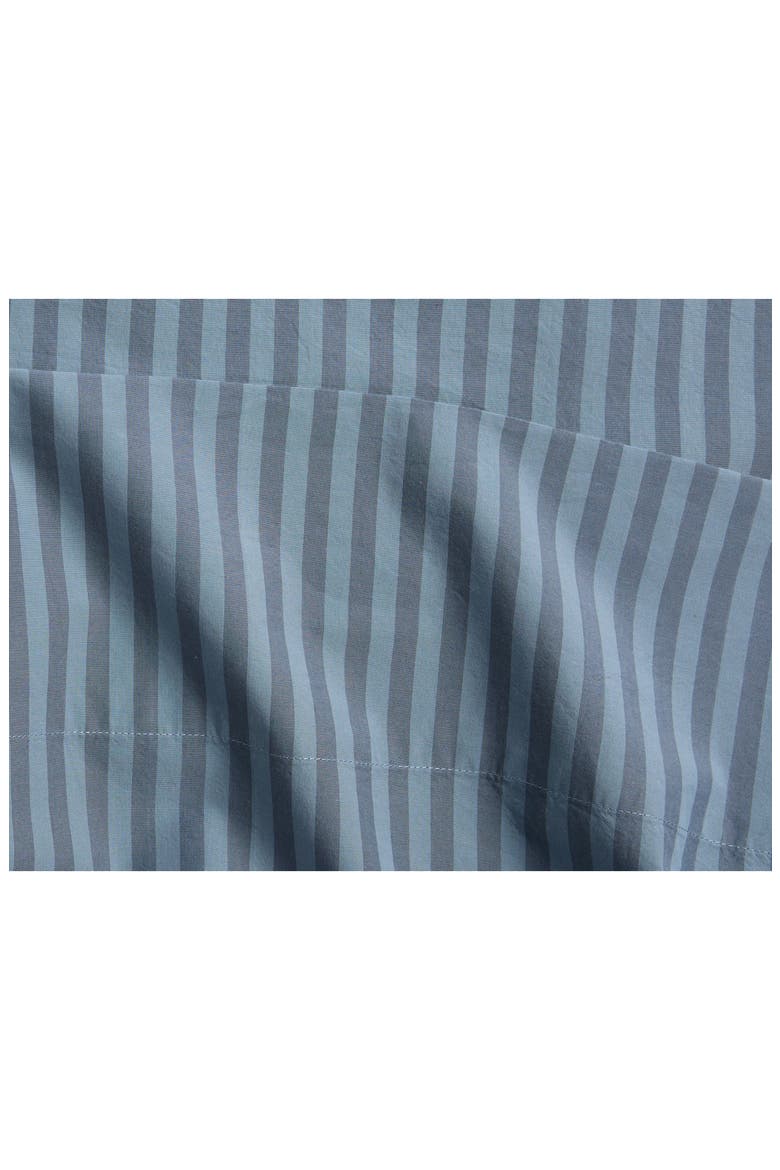 Percale Pillowcases, Alternate, color, DUSK STRIPE