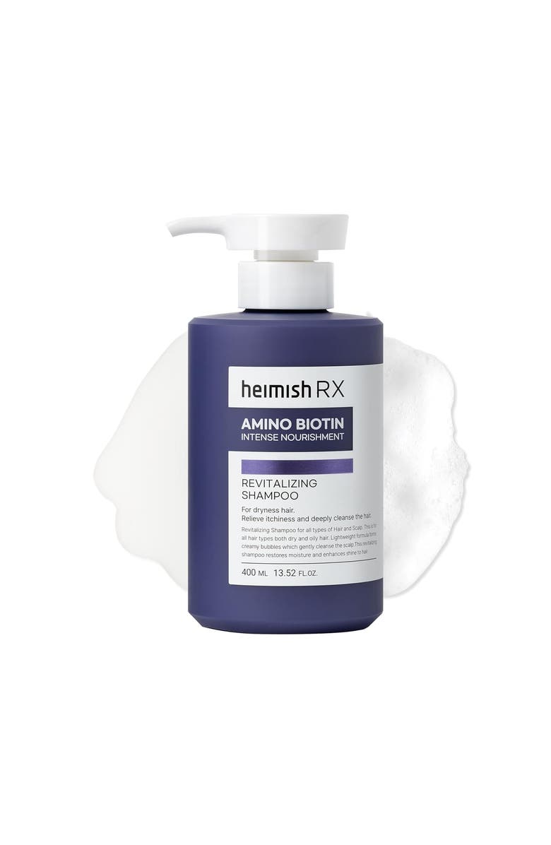 Heimish RX Amino Biotin Revitalizing Shampoo 400ml, Main, color, Heimish Rx Amino Biotinshampoo