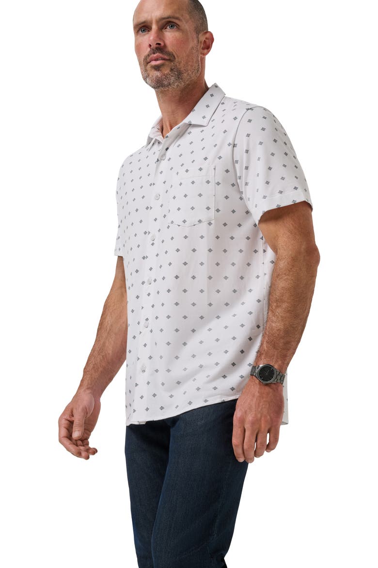 Comfortknit Swing Pocket Polo, Alternate, color, WHITE