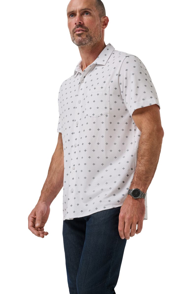 TravisMathew Comfortknit Swing Pocket Polo, Alternate, color, White