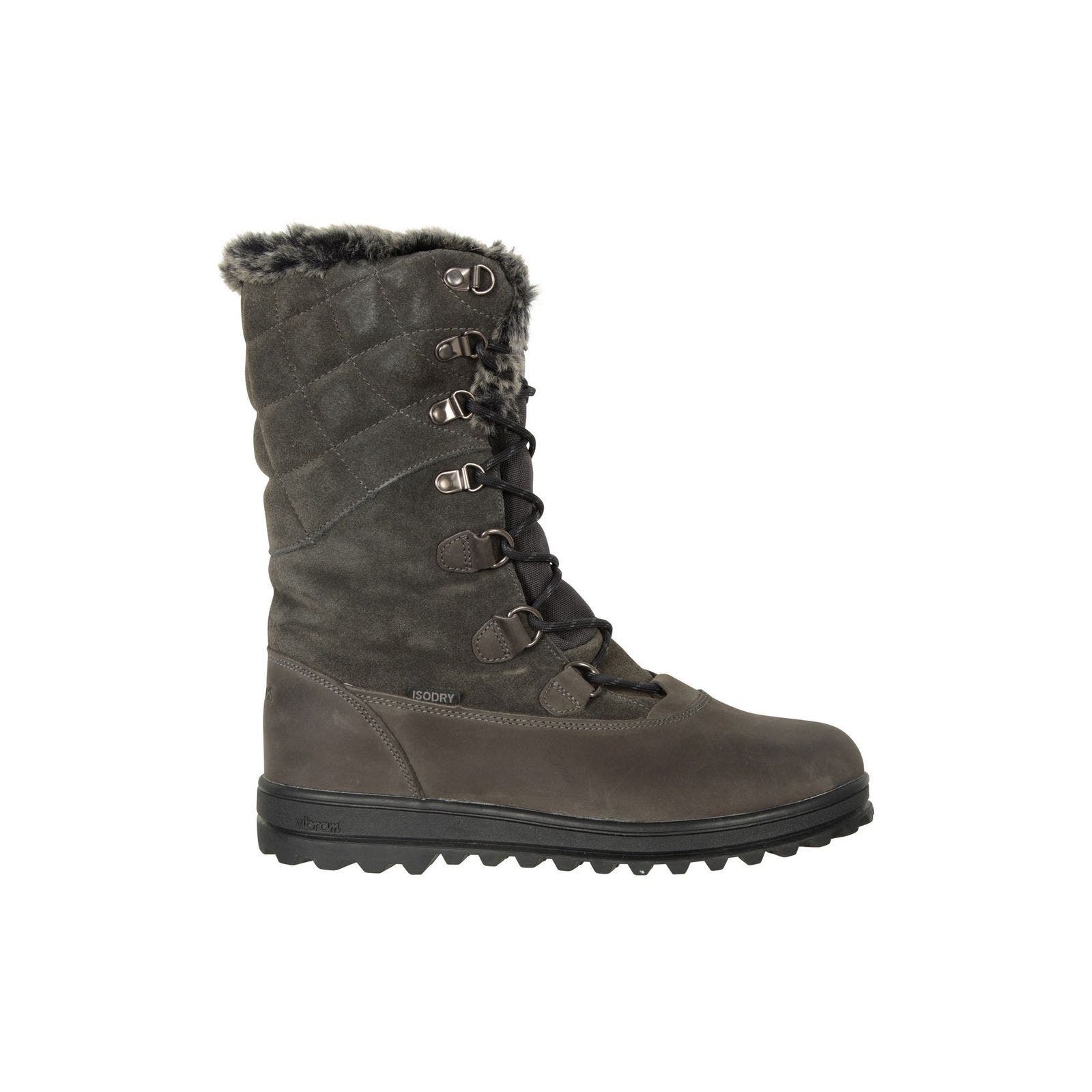 Vostok Leather Snow Boots, Alternate, color, Gray