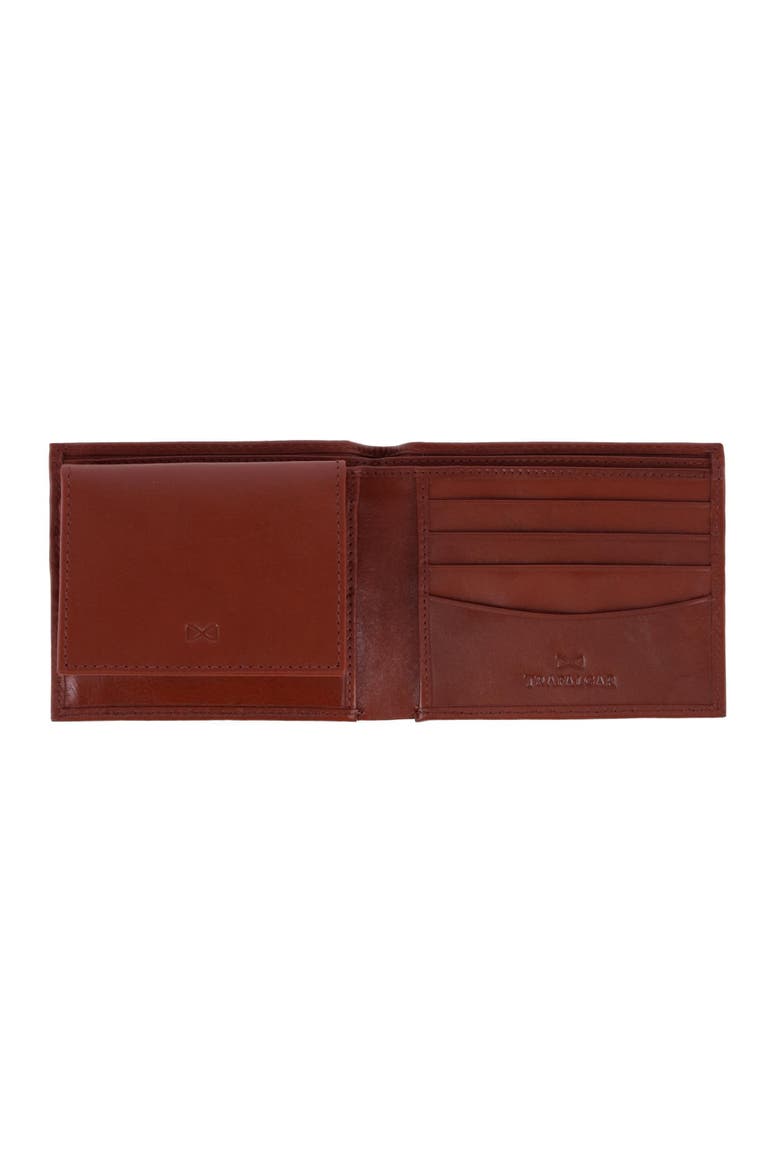 Orion Leather 8-Slot Bi-Fold Wallet with Removable ID Card Case, Alternate, color, Tan