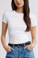 Open Edit Rib Short Sleeve Shirt