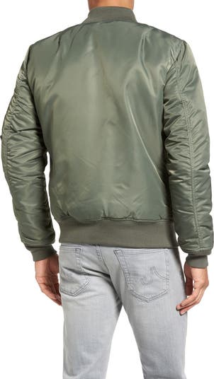 Schott MA-1ジャケット 2XL オリーブグリーン USA製/SCHOTT/ショット/MA-1/フライトジャケット/緑系【XL