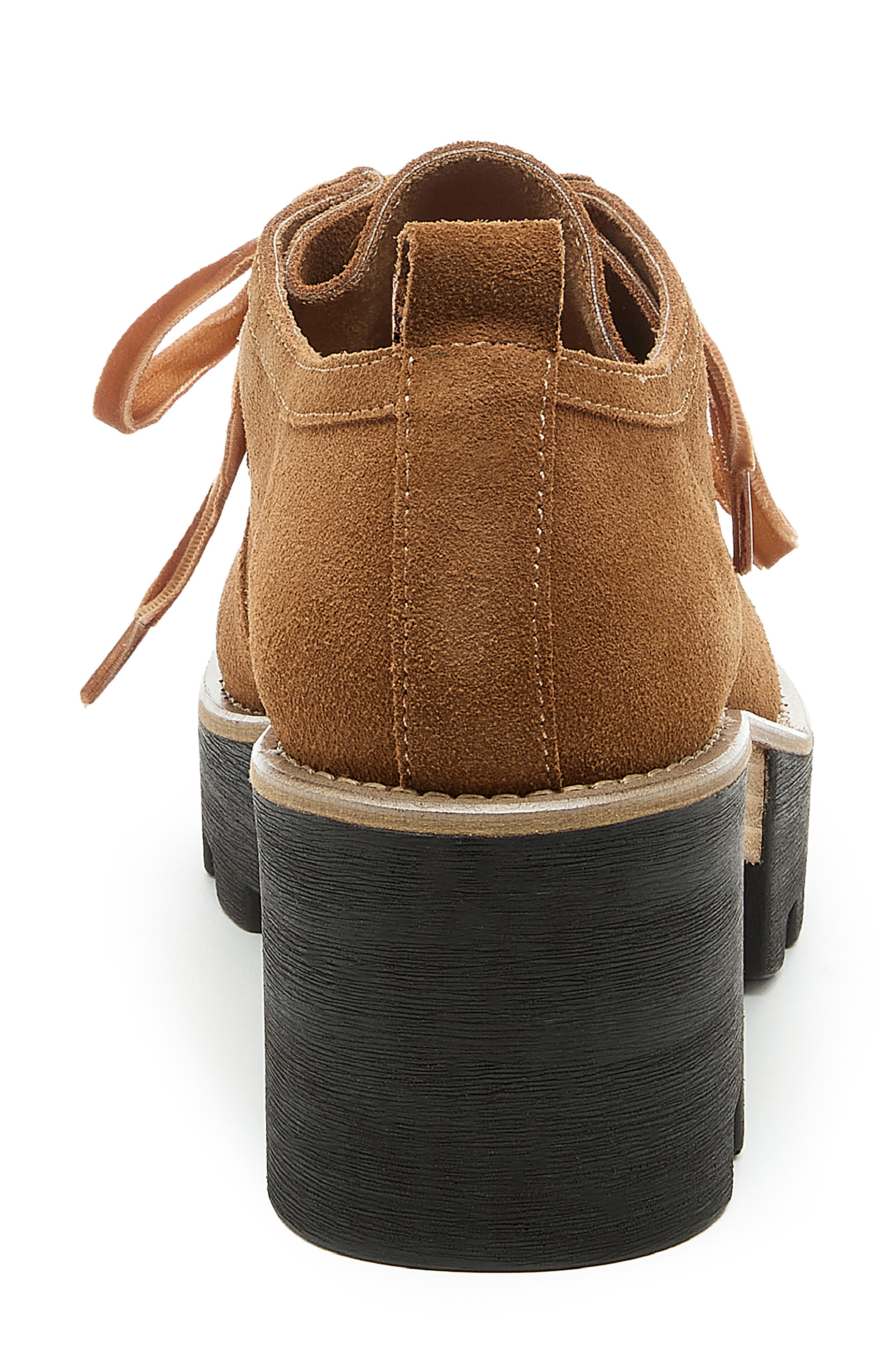 Kelsi Dagger Brooklyn Olga Platform Chukka, Alternate, color, Honey