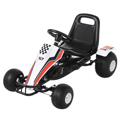 Kids Pedal Go Kart, Racing Style