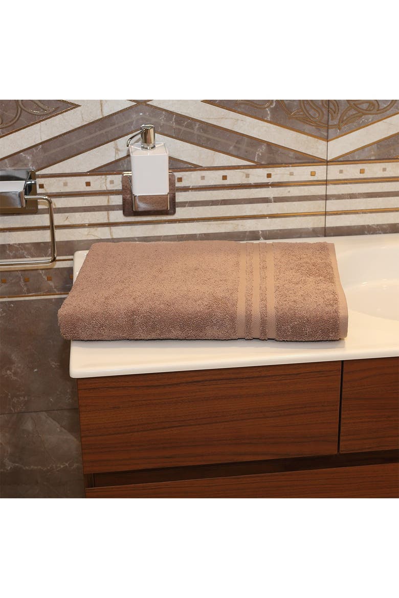 Denzi Bath Sheet - Latte, Alternate, color, LATTE