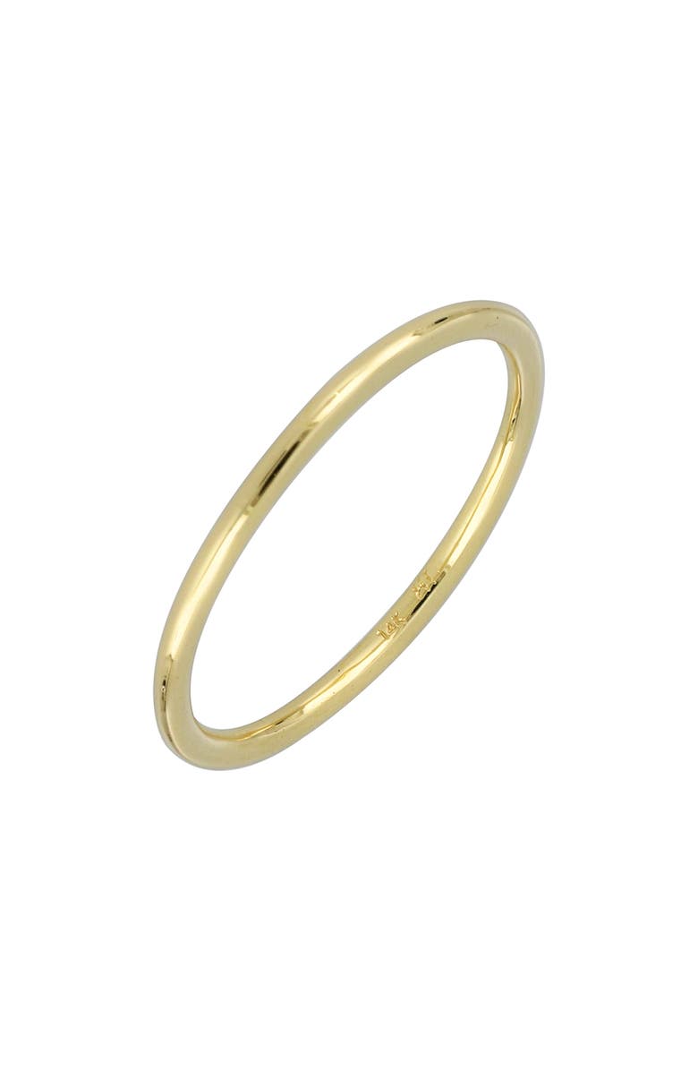 Bony Levy 14K Gold Wedding Band Ring, 1.36mm, Main, color, 