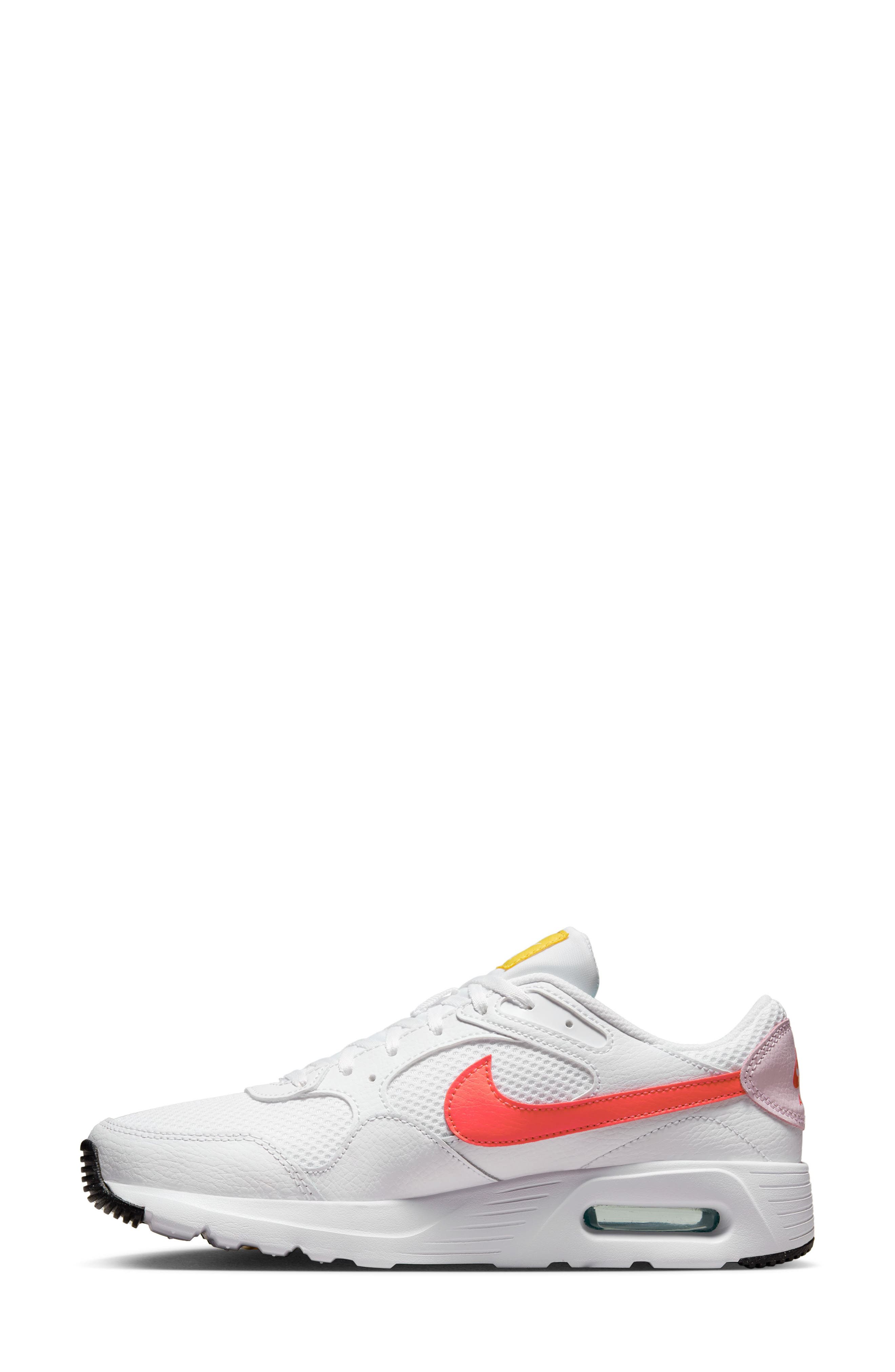 Nike Air Max SC Sneaker, Alternate, color, White/ Crimson/ Pink Foam