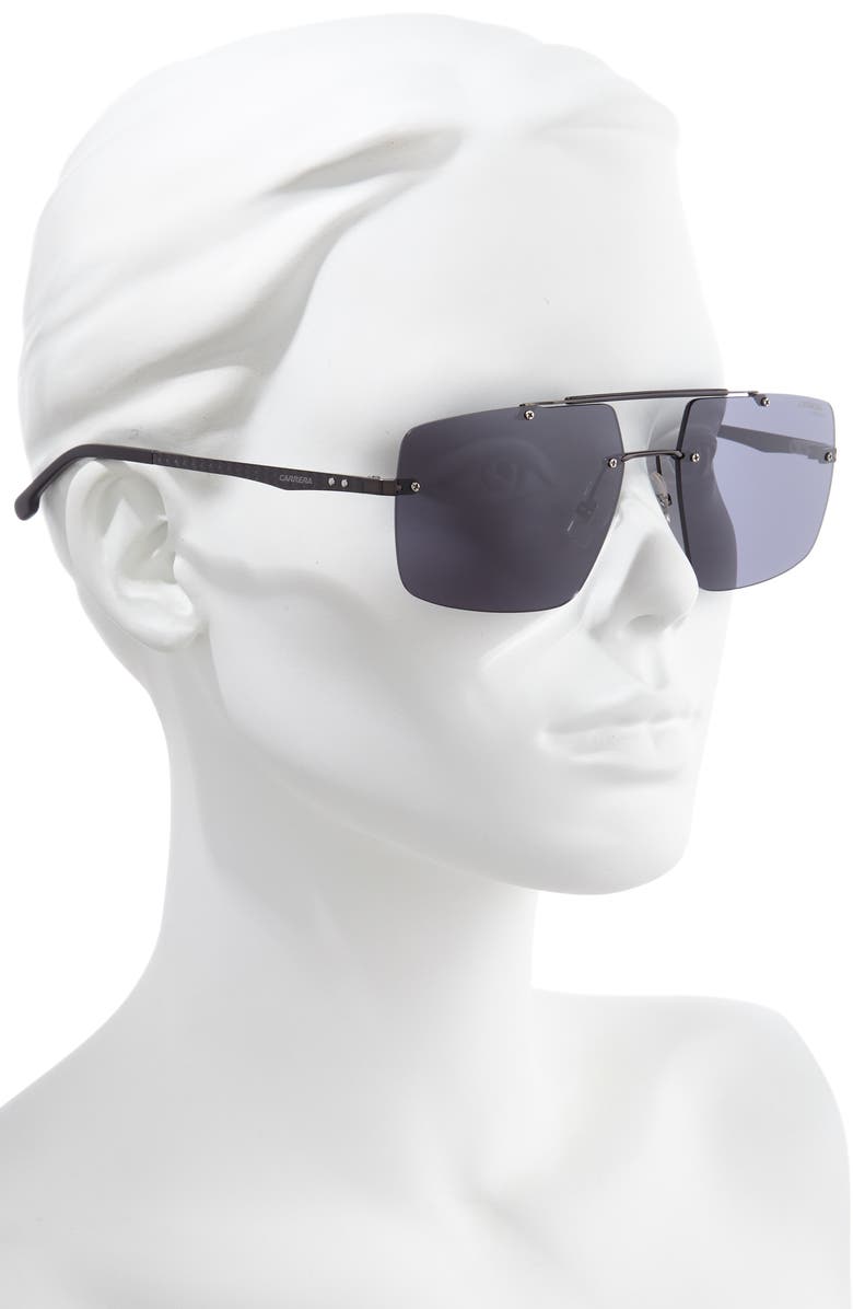 Carrera Eyewear 61mm Aviator Sunglasses, Alternate, color, 