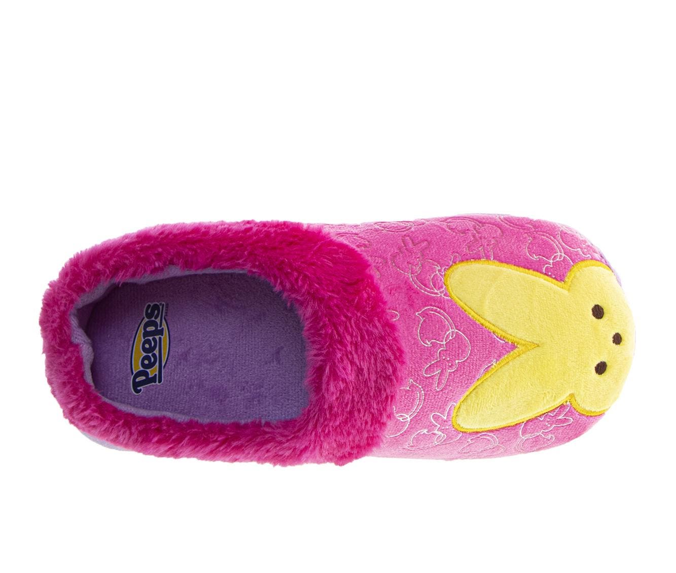 Peeps Slippers for Girls, Alternate, color, Hot Pink