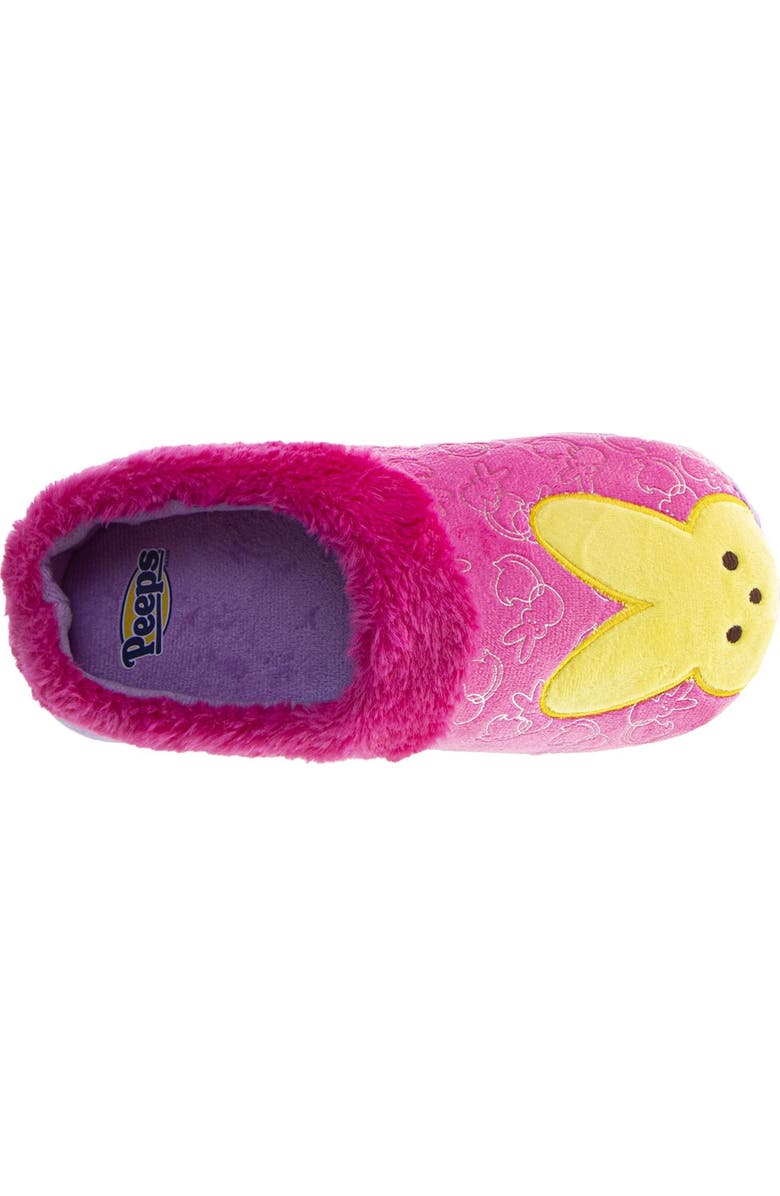 Peeps Slippers for Girls, Alternate, color, Hot Pink
